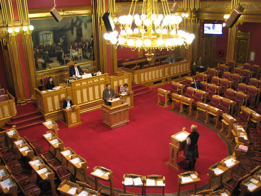 Parliament chambers